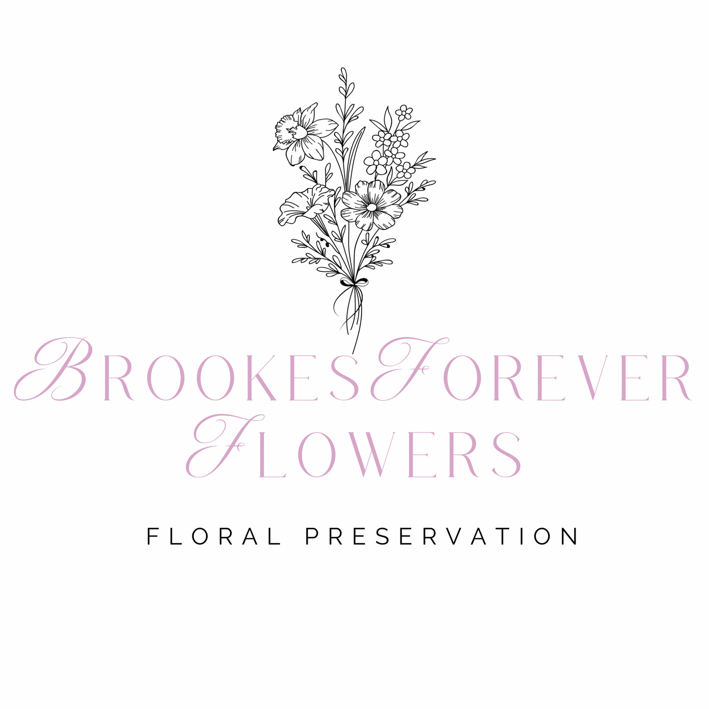 Round Resin Table - BrookesForeverFlowers