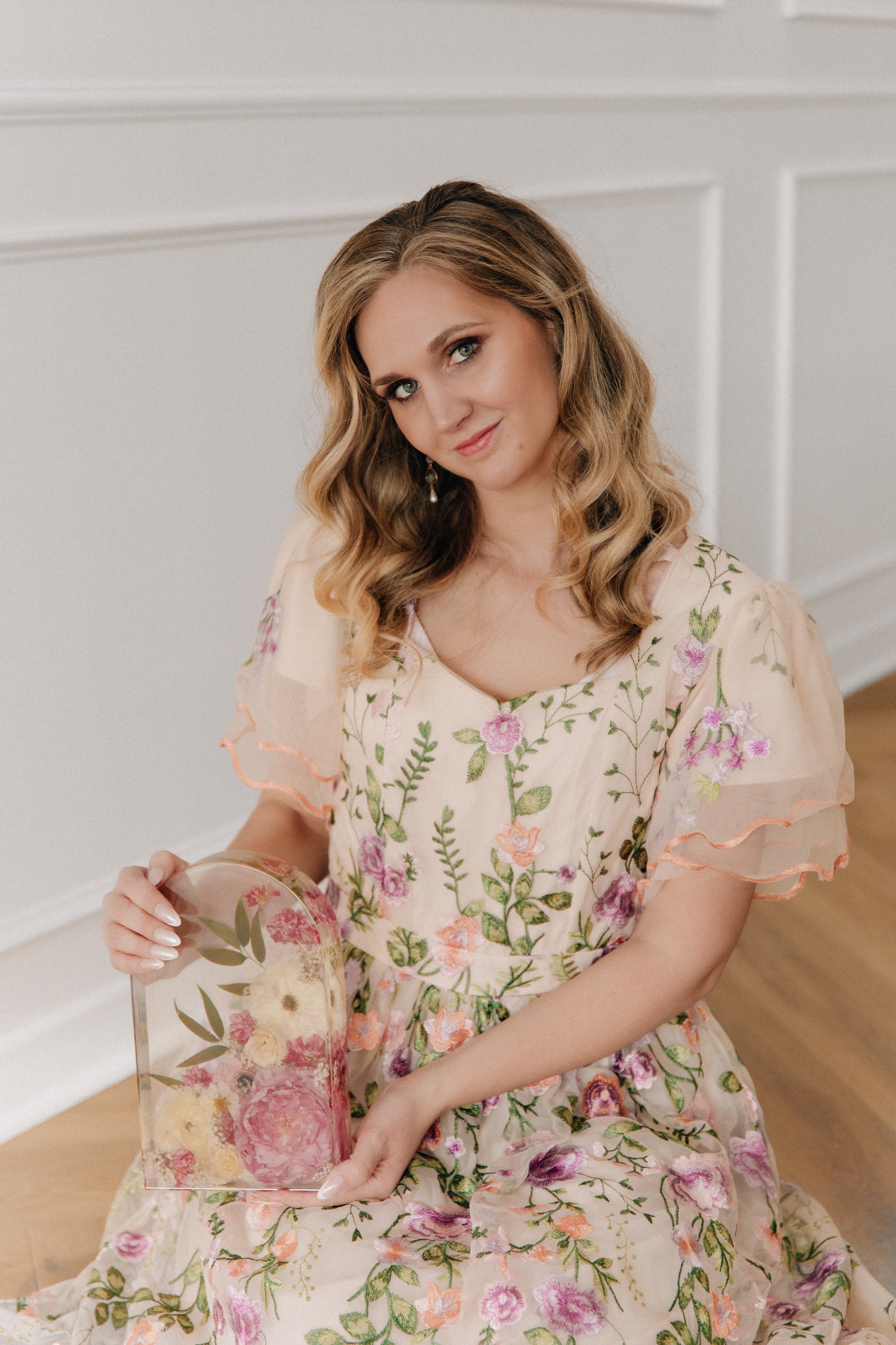 Flower preservation art