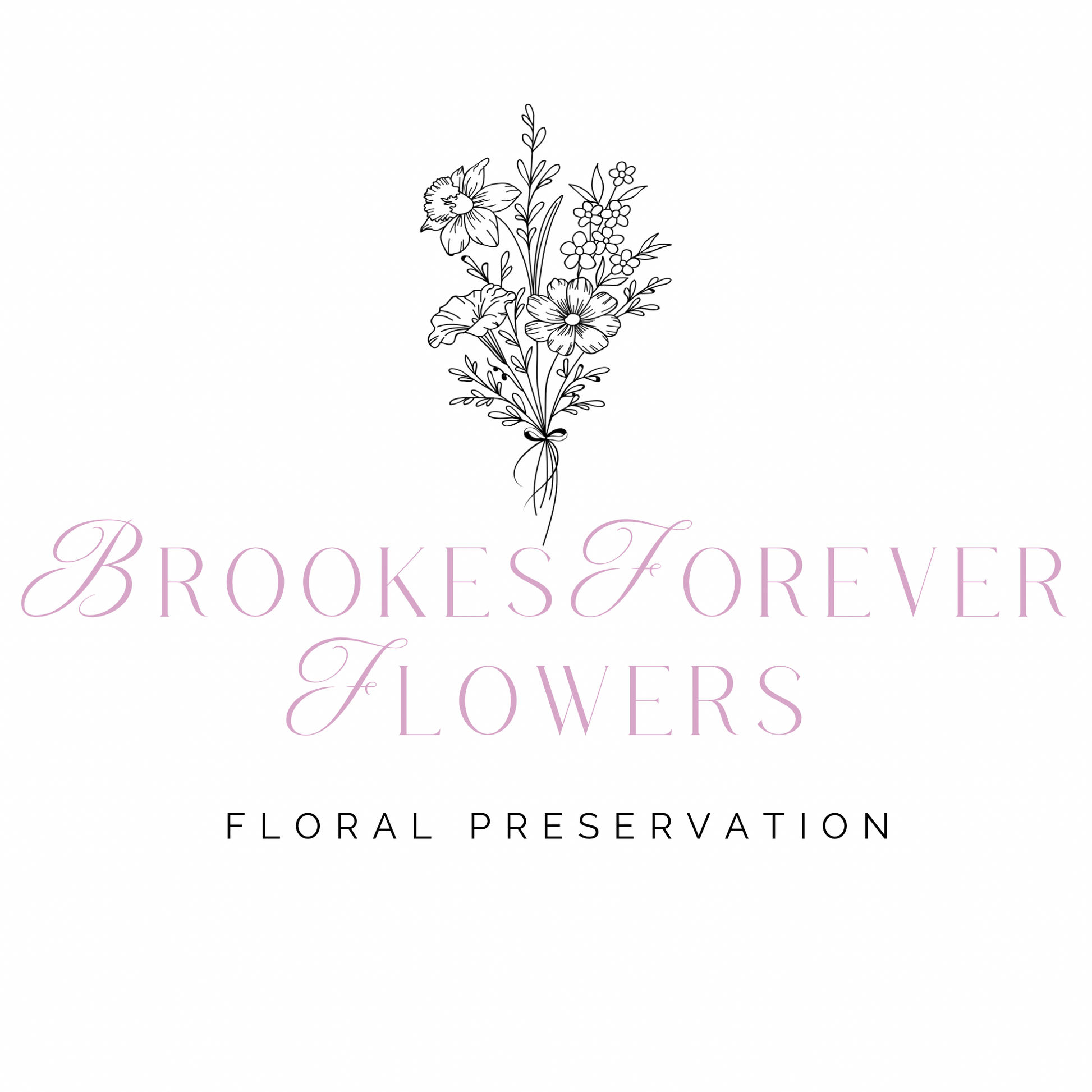 Round Resin Table - BrookesForeverFlowers